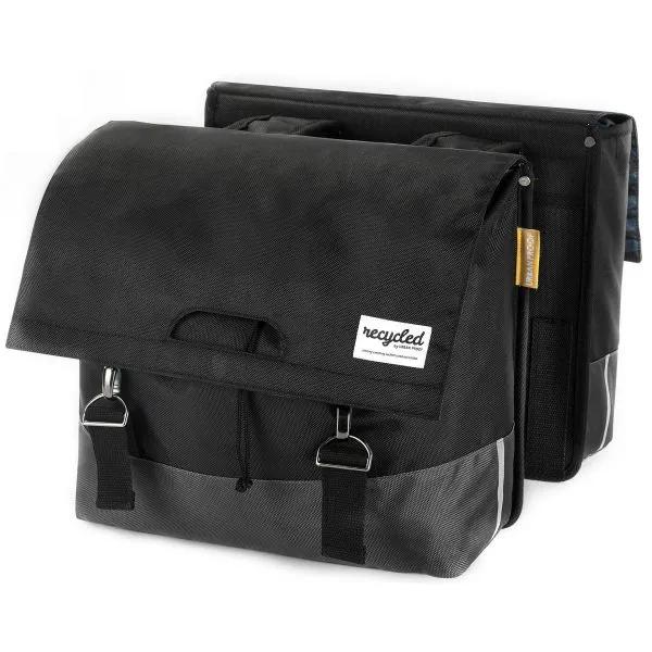 Urban Proof  Dubbele Fietstas 40 Liter  Black-Dark_gray