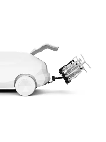 EasyFold 3 3bike 13pin - Fietsendrager - Thule