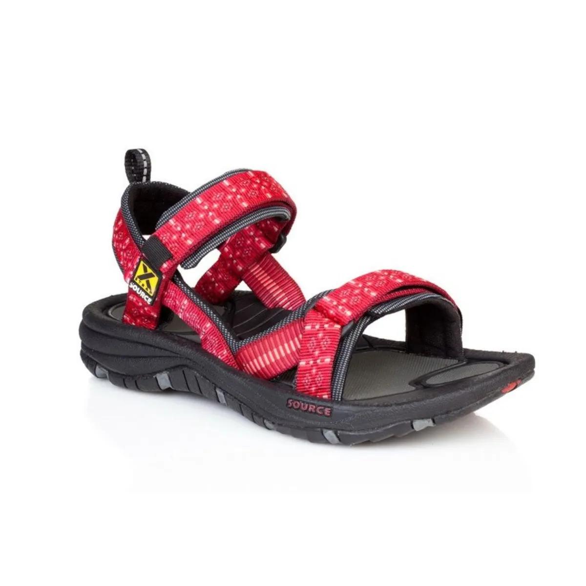 Source  sandalen dames Gobi  Rood