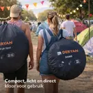 Dome Pop Up Tent - 2 Persoons - 2000MM waterkolom