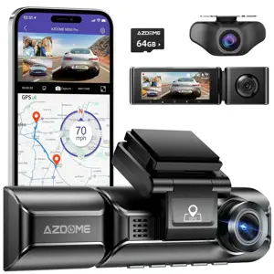 M770 Pro 3CH 4K Wifi GPS 64gb dashcam