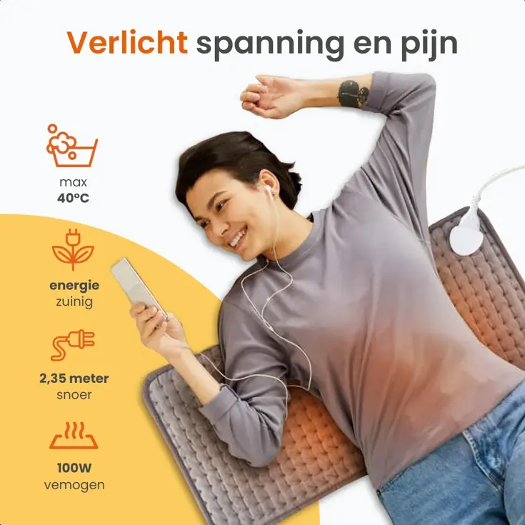 Warmtekussen 30 x 60 cm