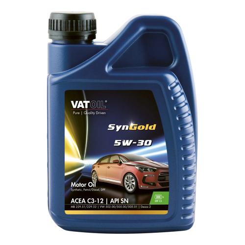 5W-30 Motorolie voor DPF en TWC Technologie