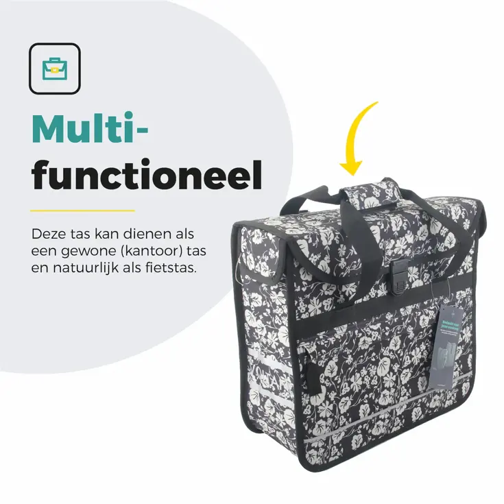 Voltano Enkele Shopper Fietstas 17 L