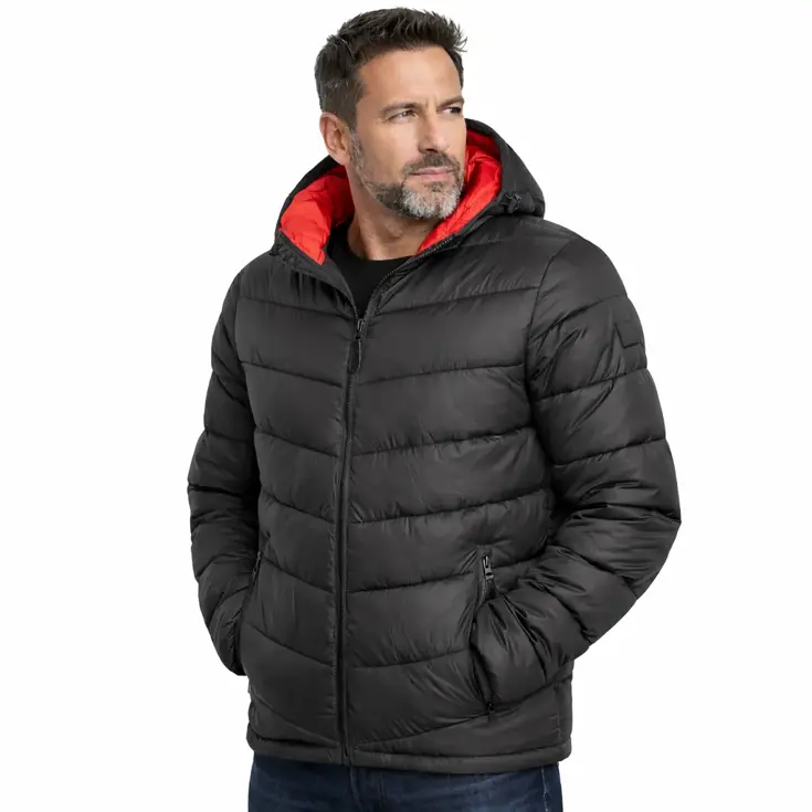 Heren Hooded Puffer Jacket