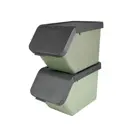 Sigma home - Prullenbak + deksel 30L - 2-dlg