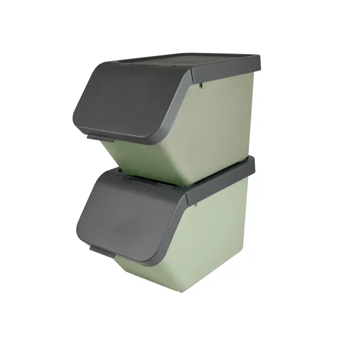Sigma home - Prullenbak + deksel 30L - 2-dlg