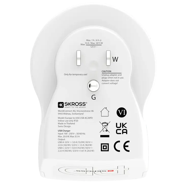 Adapter US USB-A en USB-C - ANWB 
