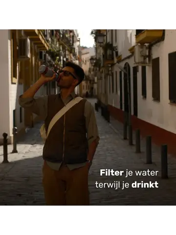 Waterfilter - Eco-Active 55cl - Zwart