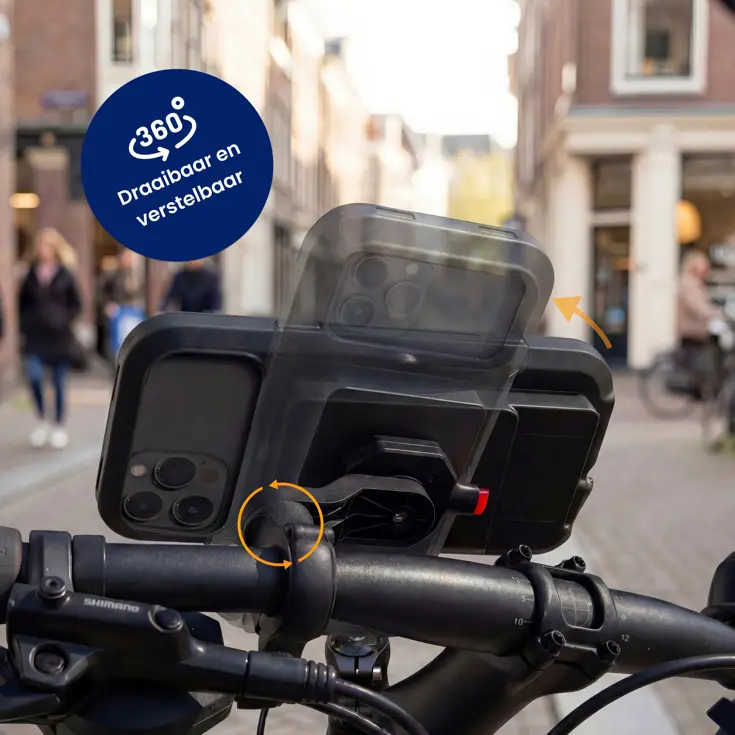 Telefoonhouder Fiets Waterdicht