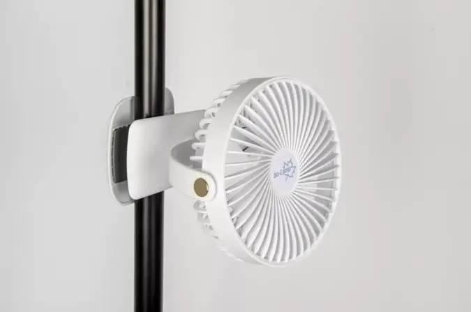 Bo-Camp Tafelventilator met klem deluxe
