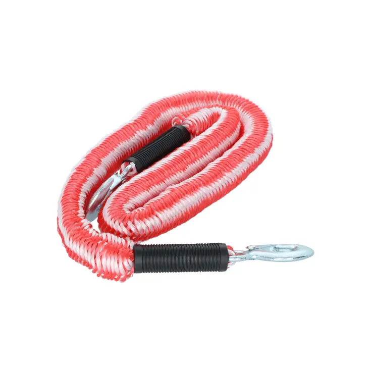 Elastische sleepkabel 2800KG met veiligheidshaken