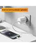 USB-C Kabel 2 meter met USB-C Adapter