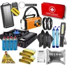 Noodpakket XXL-Noodradio, Kooktoestel & Powerbank