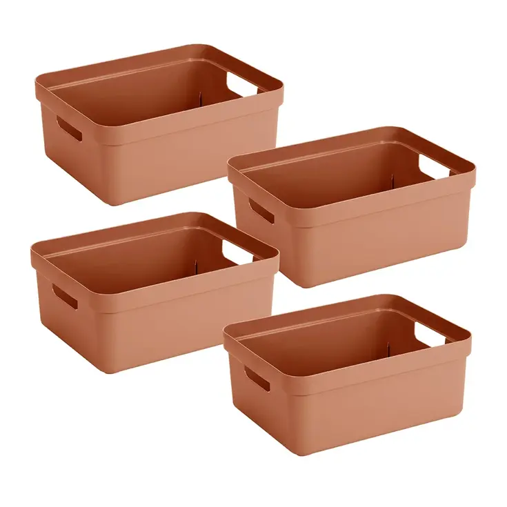 Sigma home - Opbergbox - 24L - 4-delig
