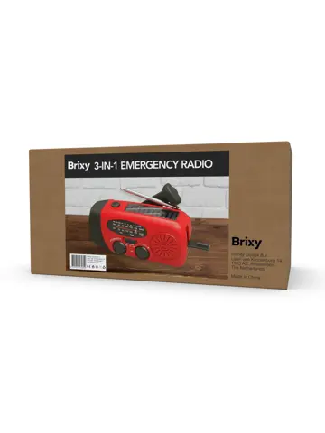 Noodradio - Radio Met Accu Batterij