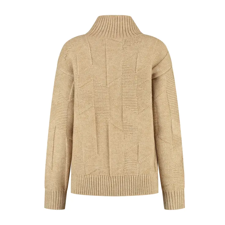 MGO Tamar Dames - Outdoorvest - Grof gebreid