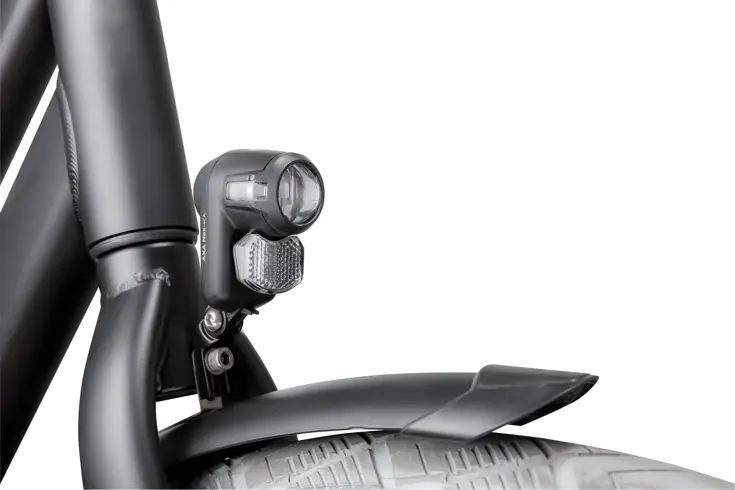 Axa Koplamp Nox City Batterij 4 Lux Zwart