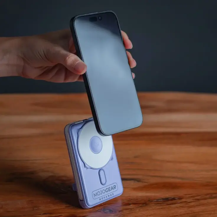 NovaMag Qi2 Powerbank 10.000mAh — Paars