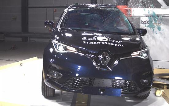 Renault ZOE en Dacia Spring scoren slecht in Euro NCAP