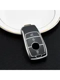 TPU Sleutelhoesje voor Mercedes zwart B3