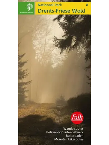Falk Wandelkaart SBB 08 Drents Fries Wold