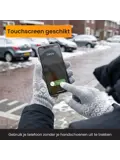 Touchscreen Handschoenen Winter - Grijs