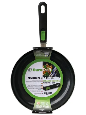 Eurotrail Koekenpan Ø 24cm - Zwart