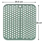 Afdruipmat Siliconen 29,5x26 cm - HEM