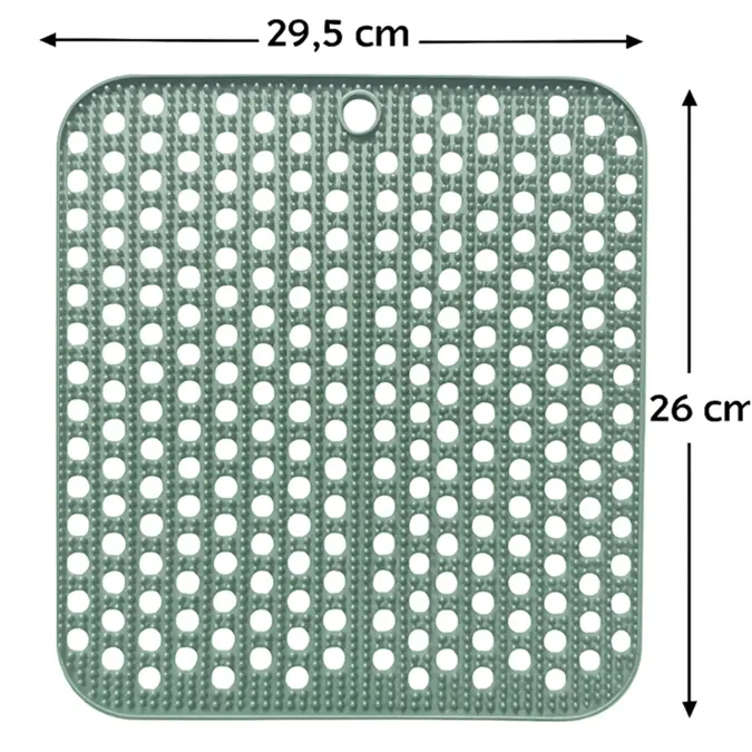 Afdruipmat Siliconen 29,5x26 cm - Hem