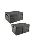 Square - Gesloten vouwkrat - 32L - 2-delig