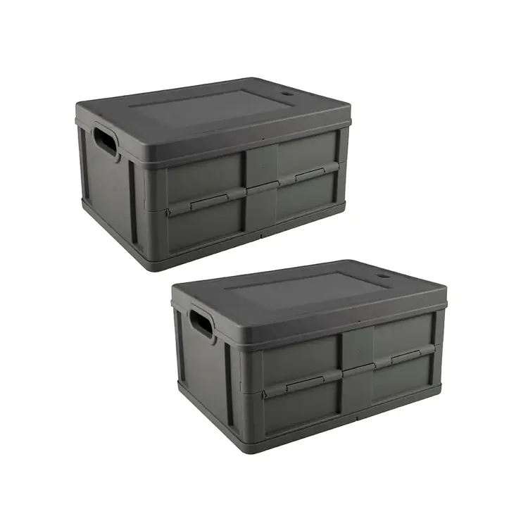 Square - Gesloten vouwkrat - 32L - 2-delig