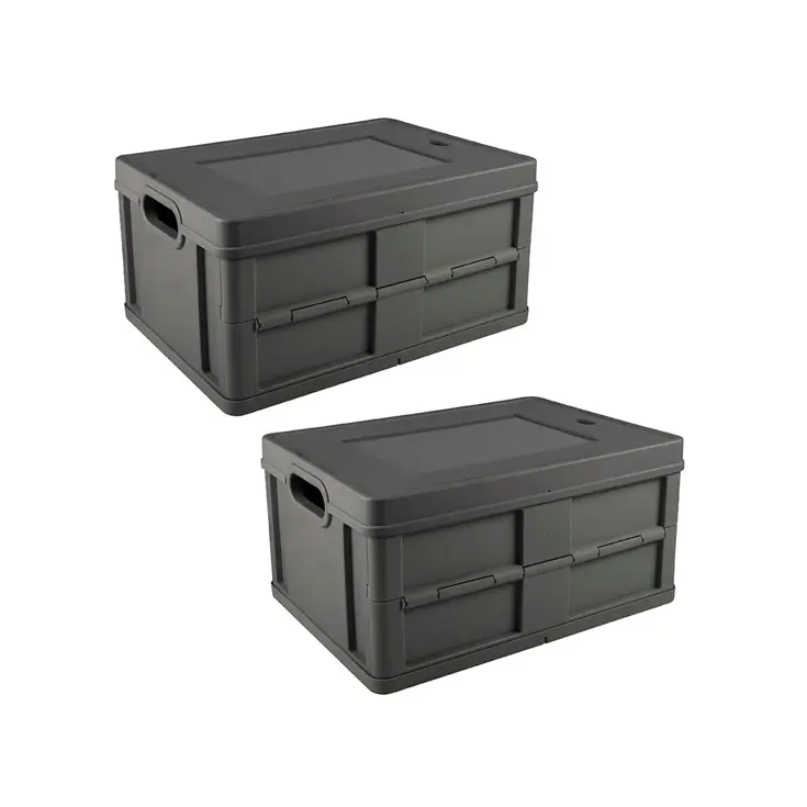 Square - Gesloten vouwkrat - 32L - 2-delig