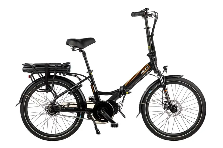Lacros Scamper S600XL zwart opvouwbare e-bike