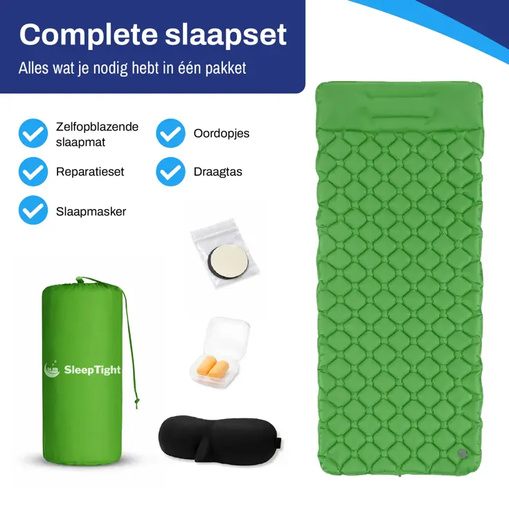 Slaapmat Set Zelfopblazend