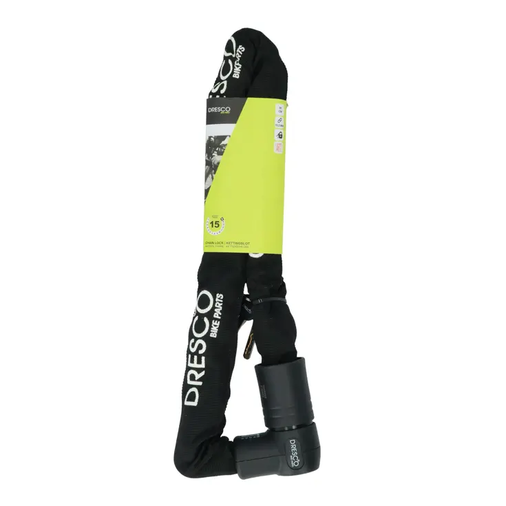 Goedgekeurd kettingslot 90cm met beschermhoes