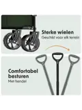 LifeGoods Bolderkar - 150KG