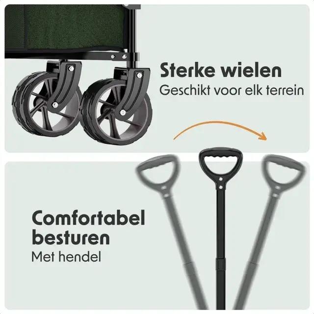 LifeGoods Bolderkar - 150KG