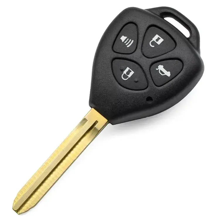 Sleutelbehuizing 4 knops geschikt voor Toyota