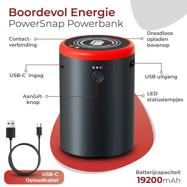 PowerSnap 19200mAh Accu & Powerbank