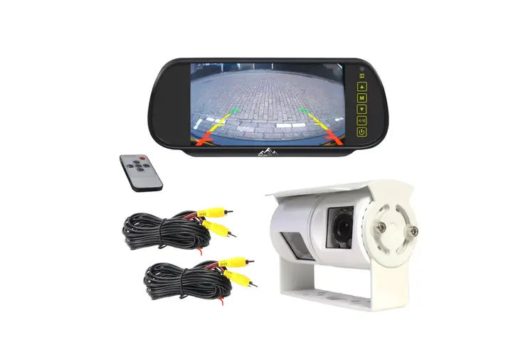 Dubbele achteruitrijcamera 7 inch scherm
