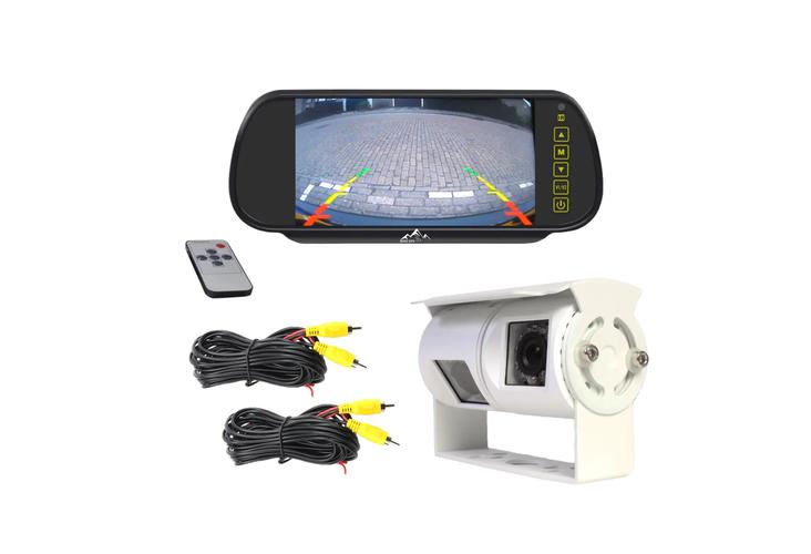Dubbele achteruitrijcamera 7 inch scherm