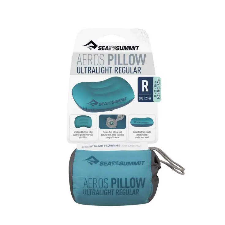 Aeros Ultralight Pillow –Blue
