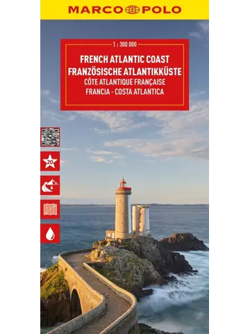 Wegenkaart Frans-Atlantische Kust