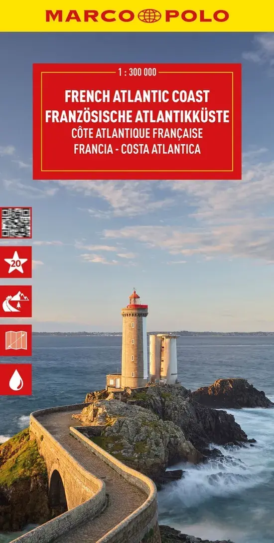 Marco Polo Wegenkaart Frans-Atlantische Kust