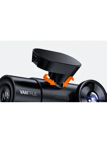 N4 Pro Triple 3CH 4K Wifi GPS dashcam