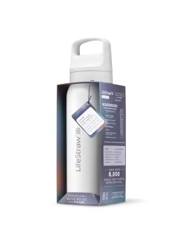 Lifestraw Go - RVS Waterfles 500ml