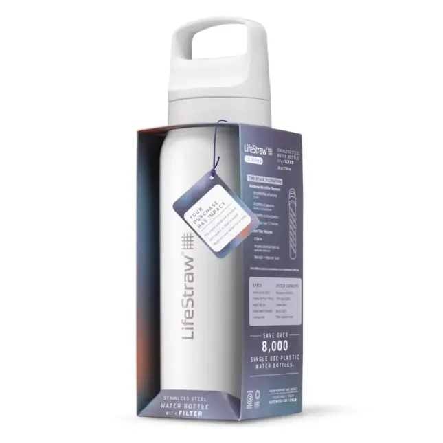 Lifestraw Go - RVS Waterfles 500ml