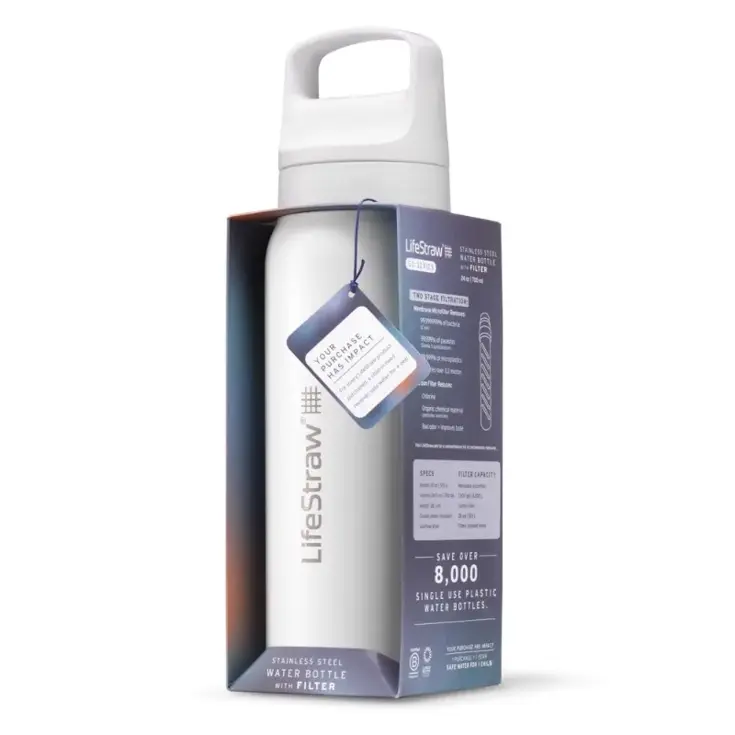 Lifestraw Go - RVS Waterfles 500ml