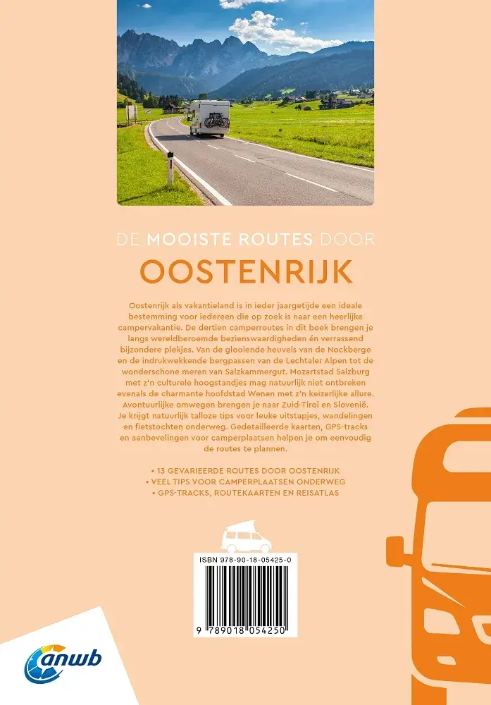 ANWB Camperboek Oostenrijk